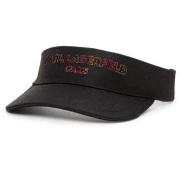 Karl Lagerfeld  LOT OF 2 Unisex Baseball Cap,  One Size, Iconic Logo NWOT - Picture 6 of 8